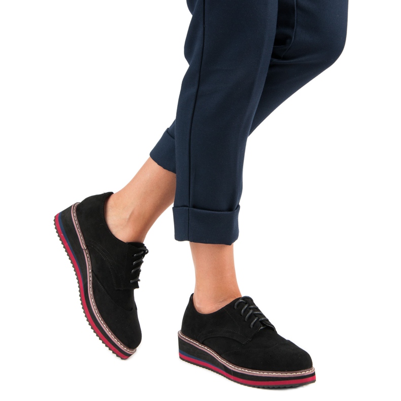 Suede shoes vices black 2