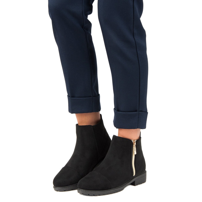 Black Casual Boots 1