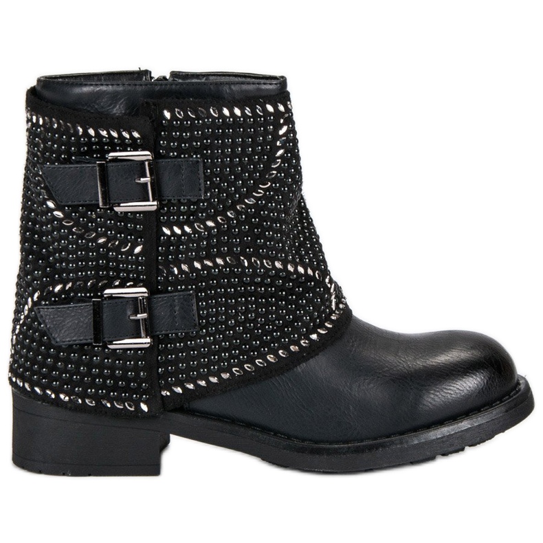 SDS Fashionable women's boots black 1