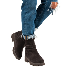 Warm leather boots brown 2 Warm leather boots brown 2