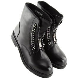 Black boots for women RB13 Black 1