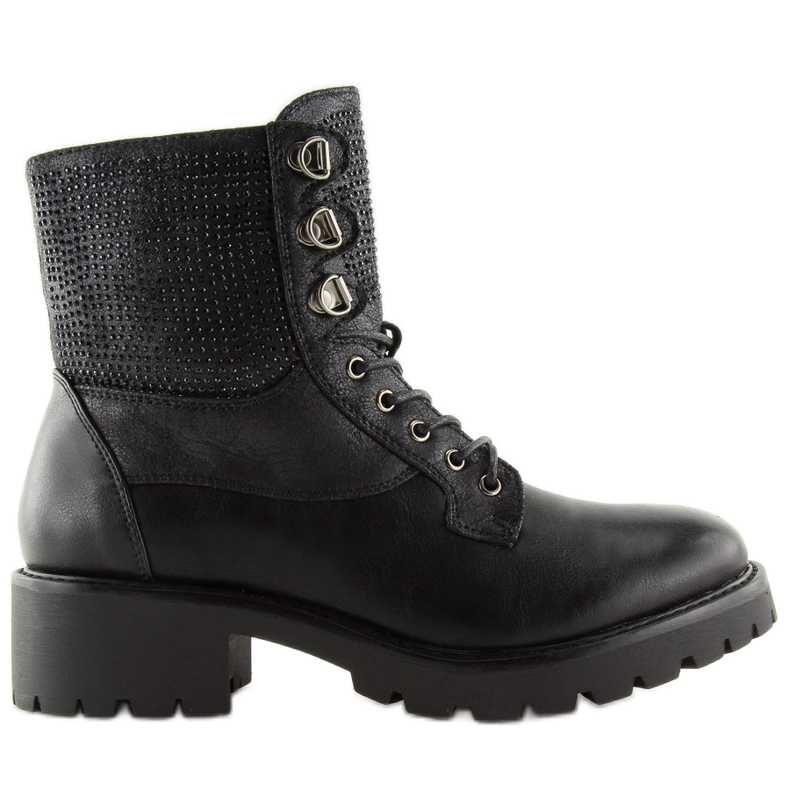 Black boots for women 1621 Black 1