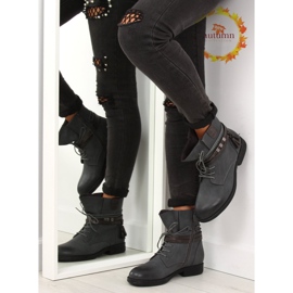 Gray Women's gray boots BH52-KB gray grey 1