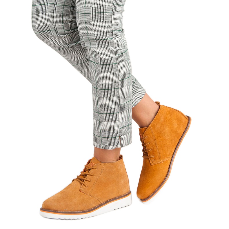 New Age Women's boots orange 1