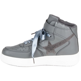Fashionable Ankle Boots grey 1
