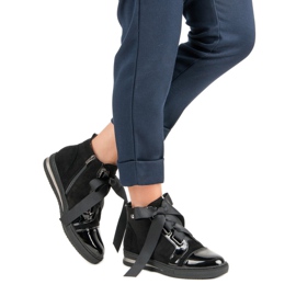 Filippo Stylish sneakers above the ankle black 2