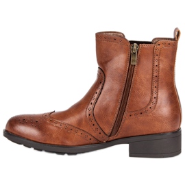 Filippo Brown Chelsea boots 1