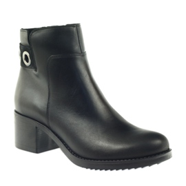 Marco winter boots high heels 979 black 1