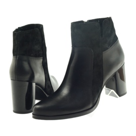 Black Marco winter boots on the post 902 5