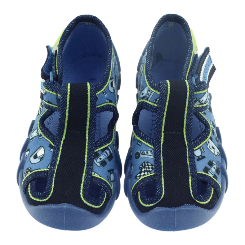 Befado children's shoes slippers 190p083 blue 3 Befado children's shoes slippers 190p083 blue 3