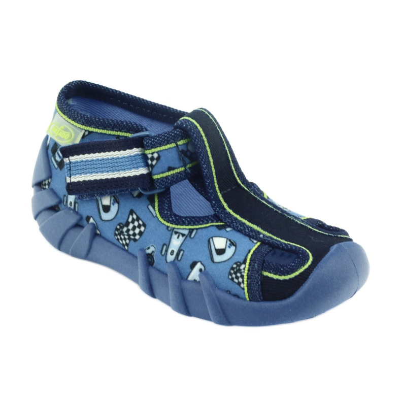 Befado children's shoes slippers 190p083 blue 1