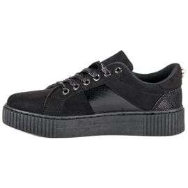 Stylish Black Sneakers 1