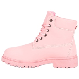 Lemax Women's pink hiking boots 1