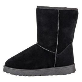 High vinceza snow boots black 1