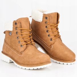 McKey Trappers With Fur Camel brown 1