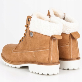 McKey Trappers With Fur Camel brown 2