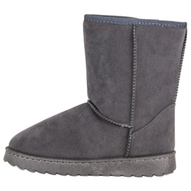 High VINCEZA snow boots grey 1