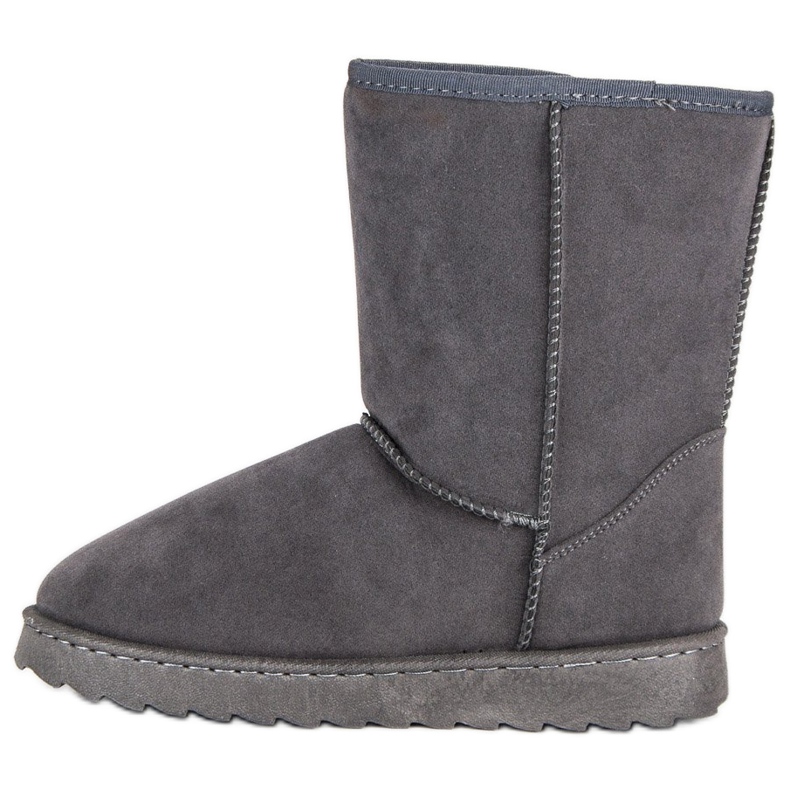 High VINCEZA snow boots grey 1