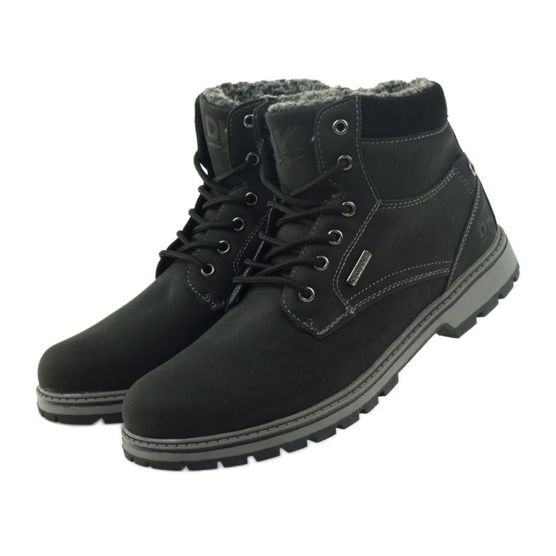 DK Trappers insulated with fur black 3