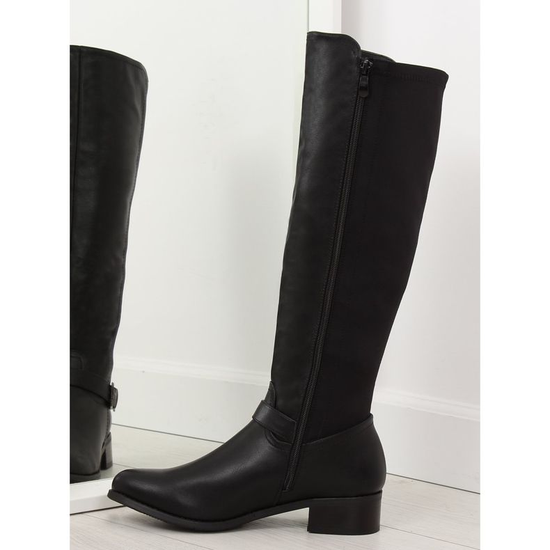 Women's black boots PE179P black 2 Women's black boots PE179P black 2