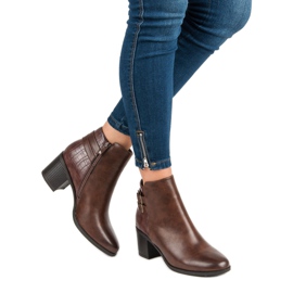 Filippo Classic high-heeled boots brown 2
