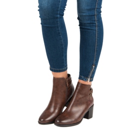 Filippo Classic high-heeled boots brown 1