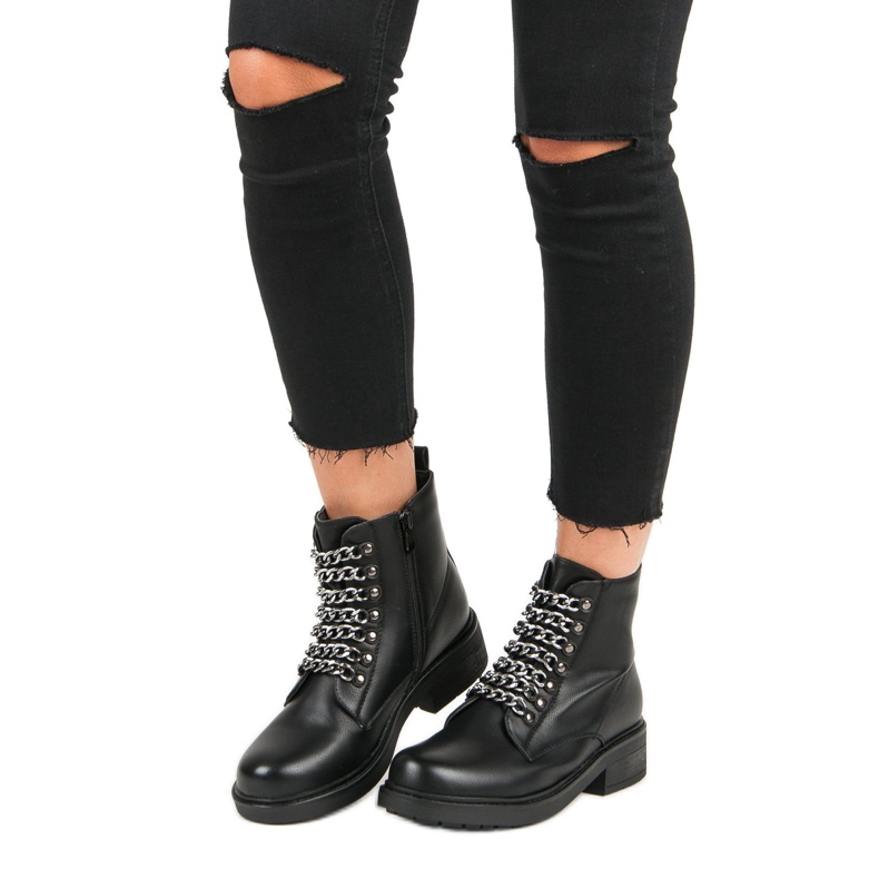 Rock Black Boots 1