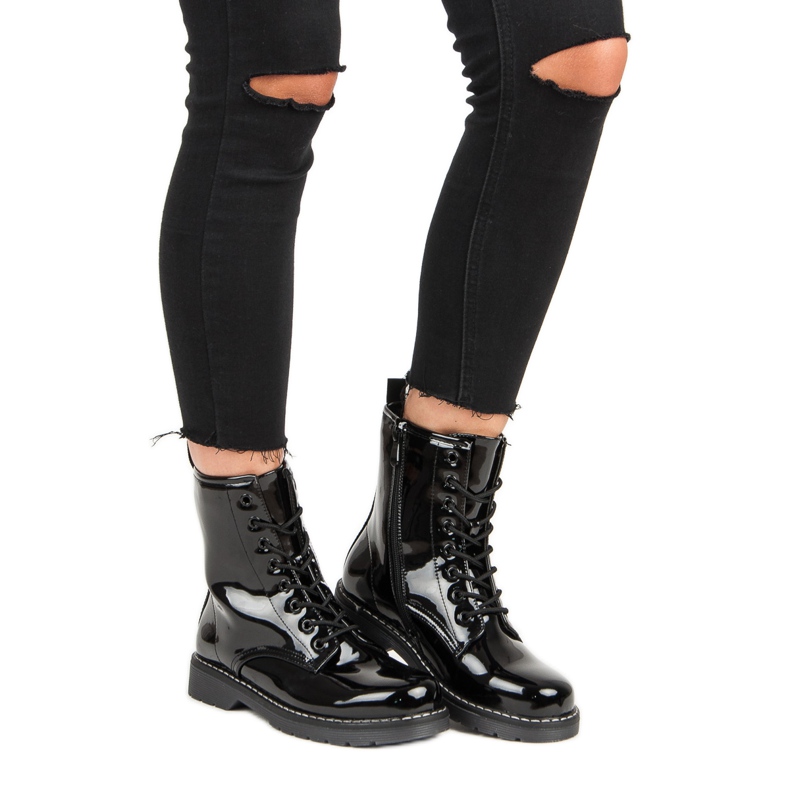 Black VINCEZA boots 1