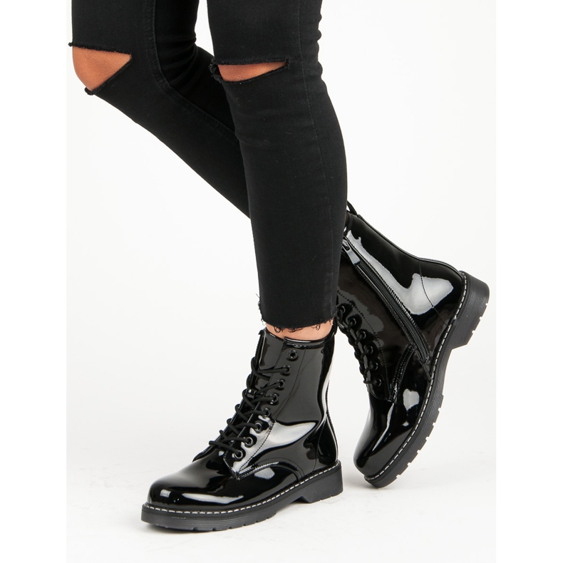 Black VINCEZA boots 2