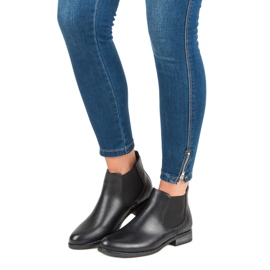 Low Booties Jodhpur boots black 1