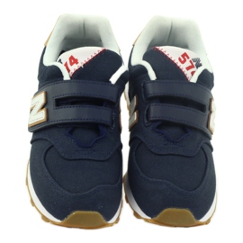 New Balance YV574T1 navy blue 3