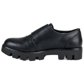 J. Star Casual monk shoes black 1