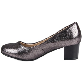 J. Star Graphite pumps grey 1