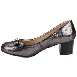 J. Star Elegant high-heeled shoes grey 1 J. Star Elegant high-heeled shoes grey 1