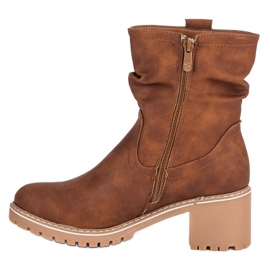 Autumn women's boots brown 1