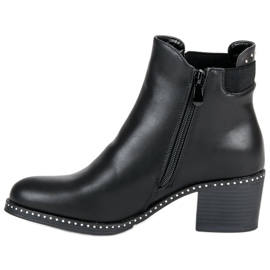 Lucky Shoes Jodhpur rock boots black 1