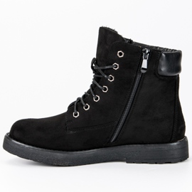 Bestelle Suede Trappers On A Slider black 2