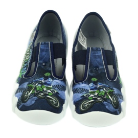 Befado children's shoes slippers 290y170 blue green navy blue 4 Befado children's shoes slippers 290y170 blue green navy blue 4