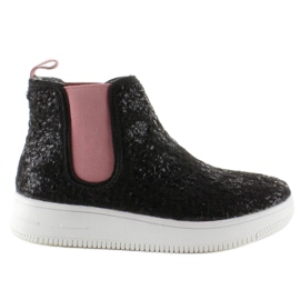 Children's Chelsea boots sport sole black 1
