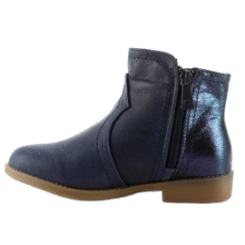 Children's Chelsea boots k1647301 Marino navy blue 1