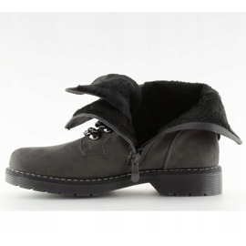 Gray boots workery 061-27-1 Gray grey 1