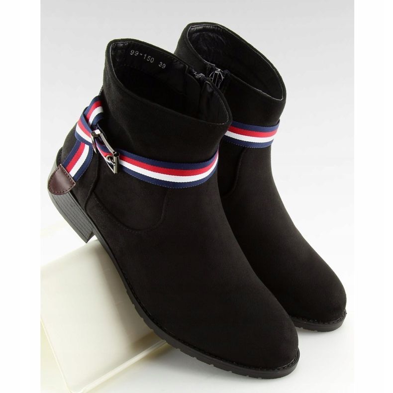 Black Chelsea boots for women 99-150 Black 1