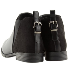 Black Chelsea boots for women black 3086 Black 2