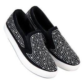J. Star Black sneakers slipons 2