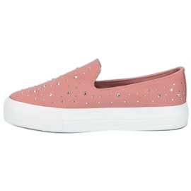 J. Star Pink slip-on sneakers 1