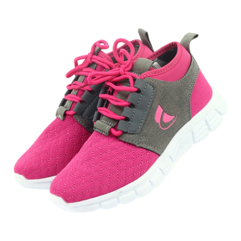 Befado children's sports shoes 516Y033 pink grey 4