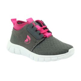 Gray Befado Sports 516Y032 grey pink 1