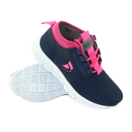 Befado children's sports shoes 516Y034 navy blue pink 3