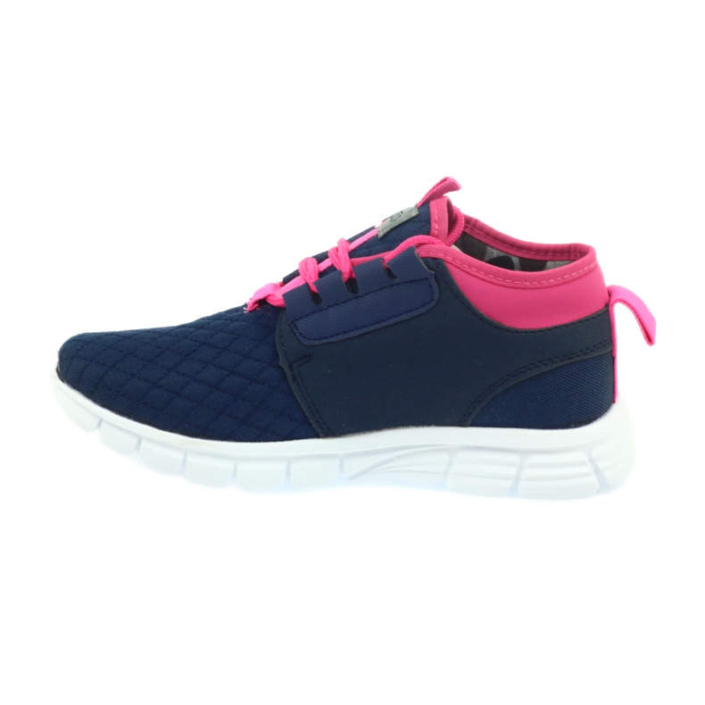 Befado children's sports shoes 516Y034 navy blue pink 2