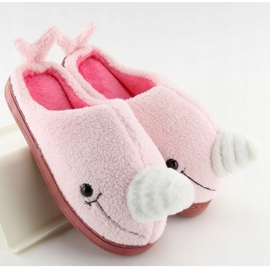 Women's pink slippers DD92 L.PINK 1 Women's pink slippers DD92 L.PINK 1